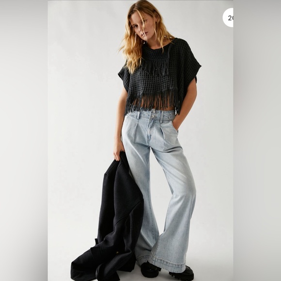 Free People Brea Denim Trouser size 26 - Picture 1 of 4